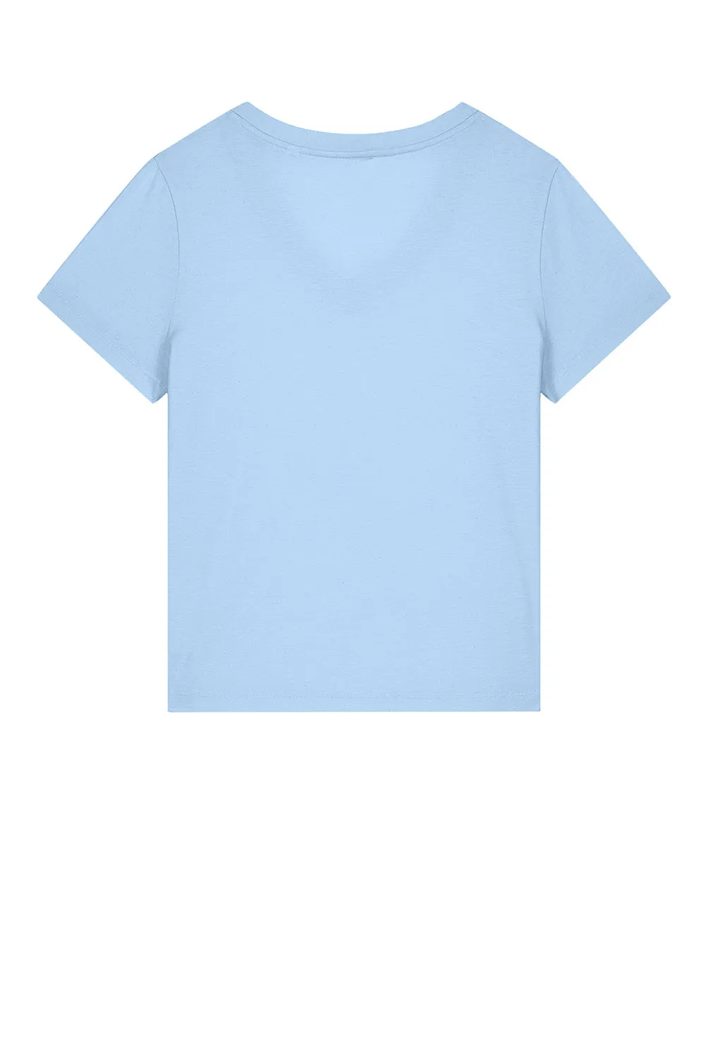 Stanley/Stella Womens Isla Short Sleeve V-Neck T-Shirt - Soul Blue Clothing Stanley-Stella