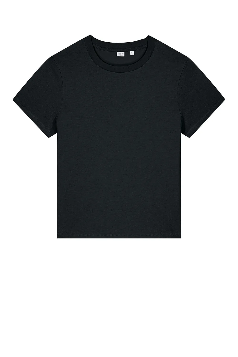 Stanley/Stella Womens Muser Short Sleeve Crewneck T-Shirt - Black Clothing Stanley-Stella