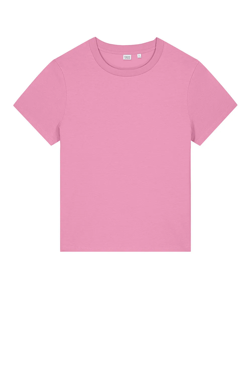Stanley/Stella Womens Muser Short Sleeve Crewneck T-Shirt - Bubble Pink Clothing Stanley-Stella