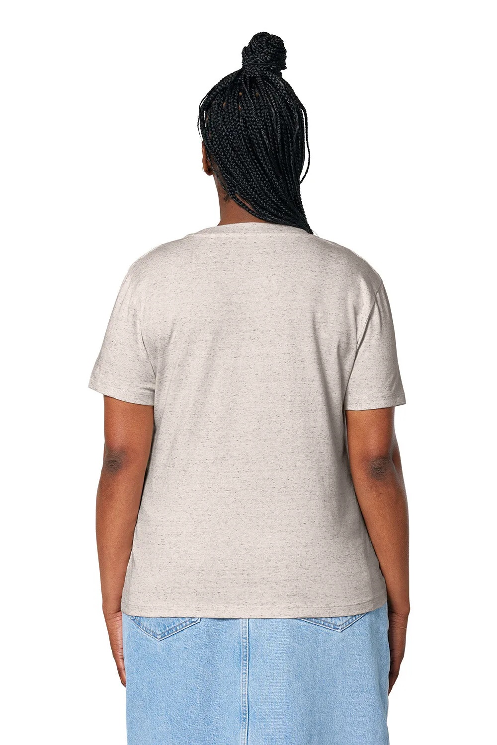 Stanley/Stella Womens Muser Short Sleeve Crewneck T-Shirt - Heather Eco Clothing Stanley-Stella