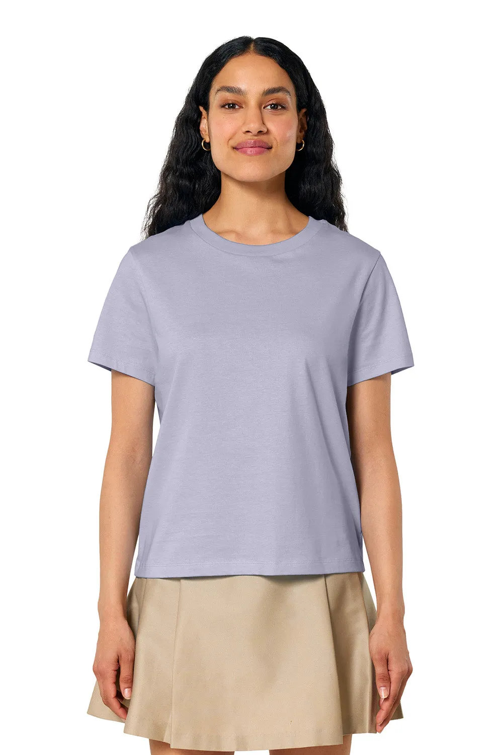 Stanley/Stella Womens Muser Short Sleeve Crewneck T-Shirt - Lavender Purple Clothing Stanley-Stella