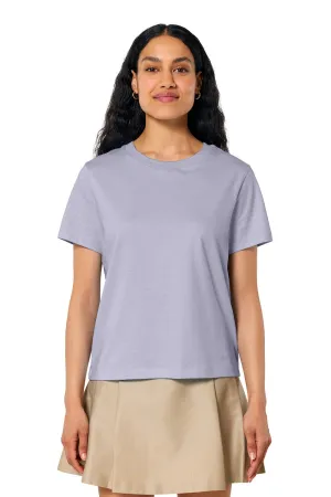 Stanley/Stella Womens Muser Short Sleeve Crewneck T-Shirt - Lavender Purple Clothing Stanley-Stella