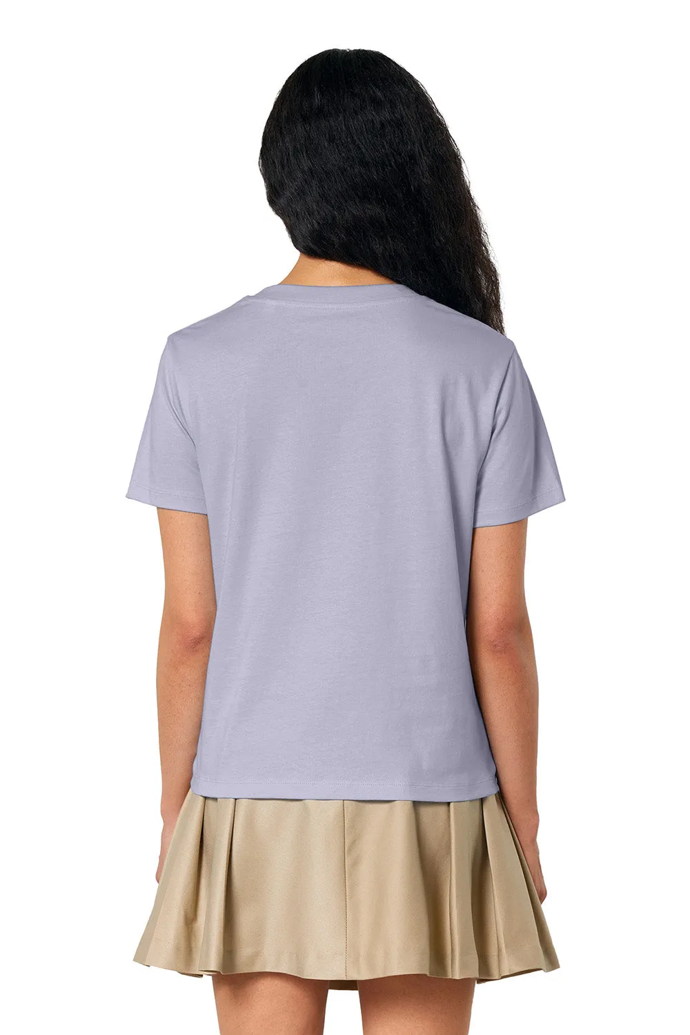 Stanley/Stella Womens Muser Short Sleeve Crewneck T-Shirt - Lavender Purple Clothing Stanley-Stella