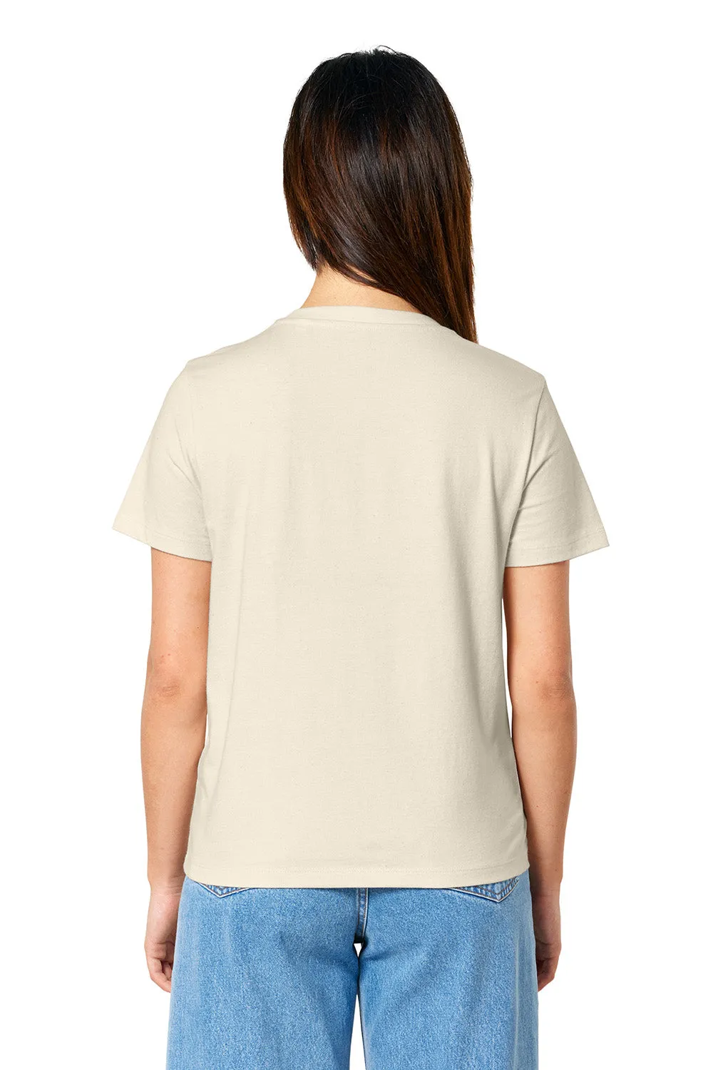 Stanley/Stella Womens Muser Short Sleeve Crewneck T-Shirt - Natural Raw Clothing Stanley-Stella