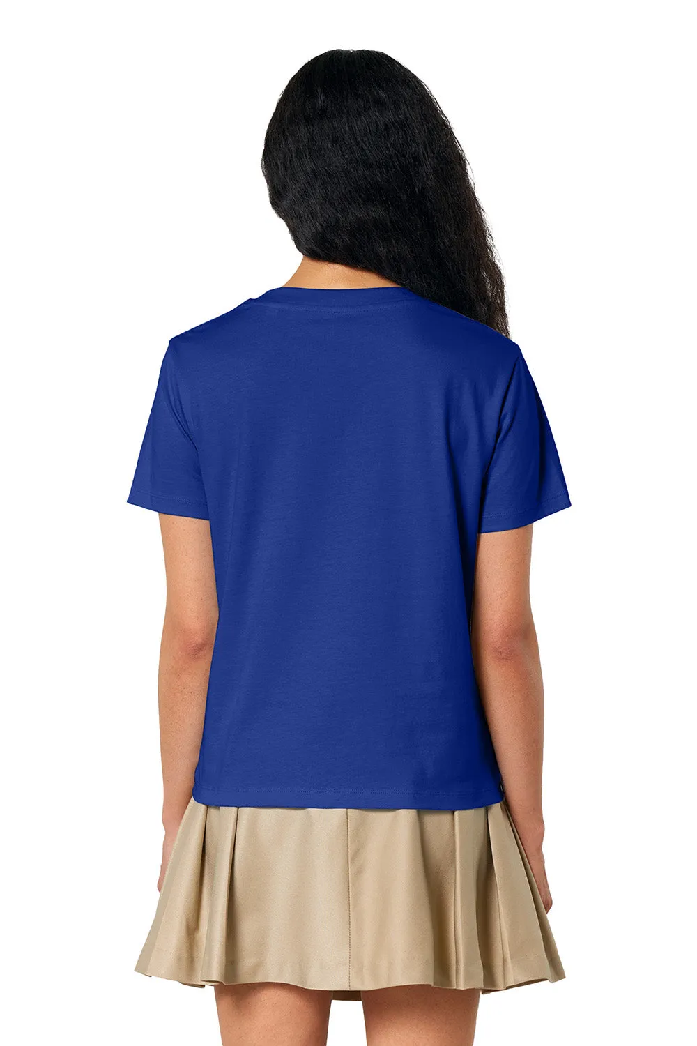 Stanley/Stella Womens Muser Short Sleeve Crewneck T-Shirt - Worker Blue Clothing Stanley-Stella