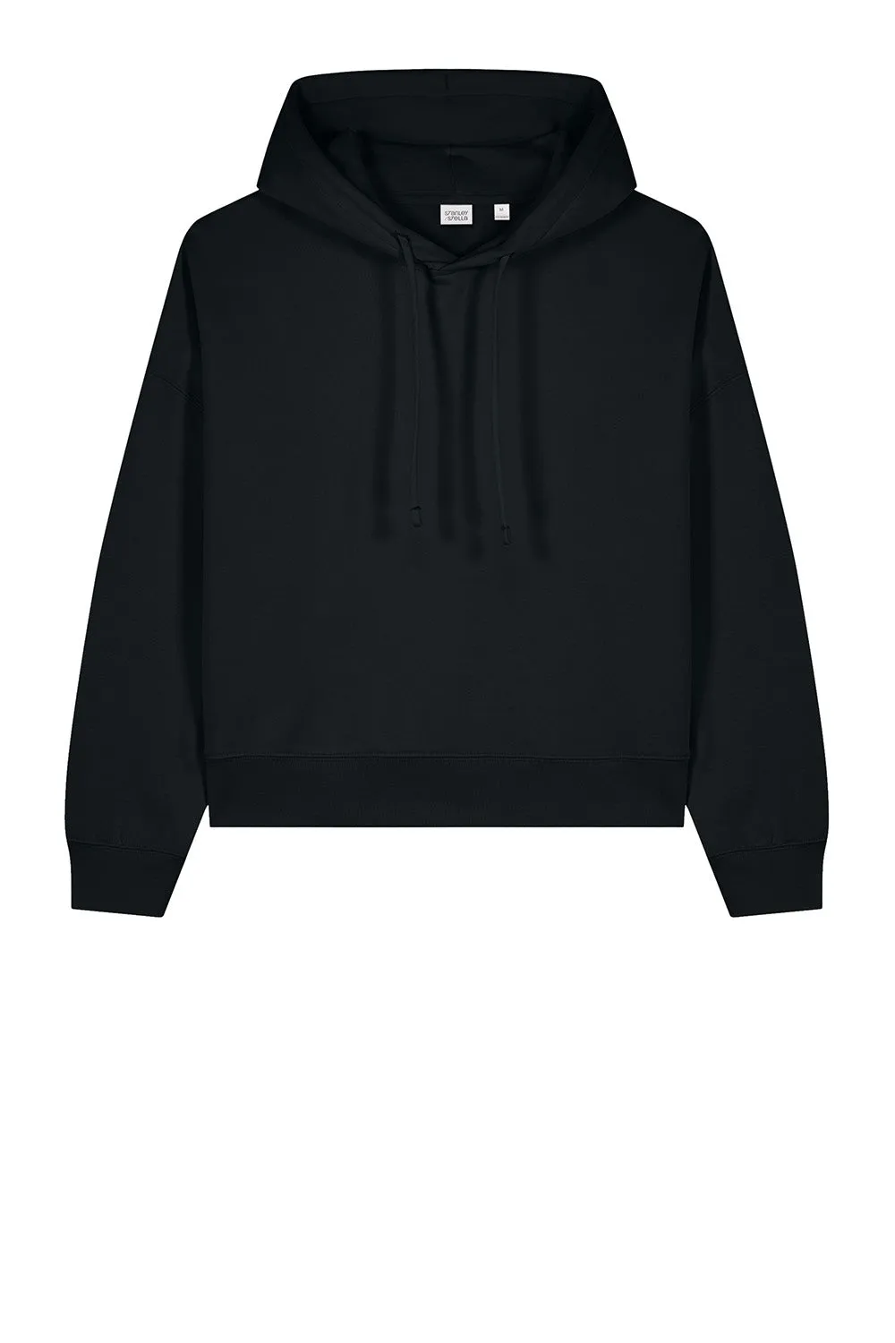 Stanley/Stella Womens Nora Hooded Sweatshirt Hoodie - Black Clothing Stanley-Stella