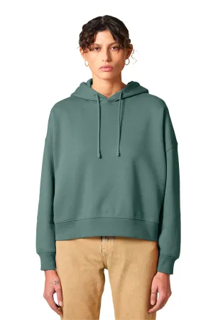 Stanley/Stella Womens Nora Hooded Sweatshirt Hoodie - Green Bay Clothing Stanley-Stella