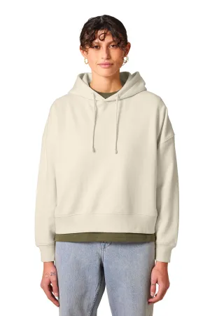 Stanley/Stella Womens Nora Hooded Sweatshirt Hoodie - Natural Raw Clothing Stanley-Stella