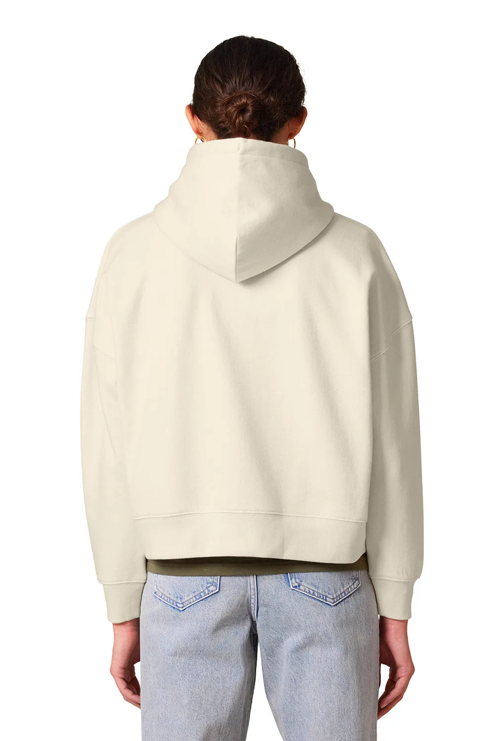 Stanley/Stella Womens Nora Hooded Sweatshirt Hoodie - Natural Raw Clothing Stanley-Stella