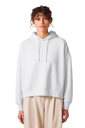 Stanley/Stella Womens Nora Hooded Sweatshirt Hoodie - White Clothing Stanley-Stella