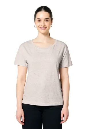 Stanley/Stella Womens Serena Short Sleeve Scoop Neck T-Shirt - Heather Eco Clothing Stanley-Stella