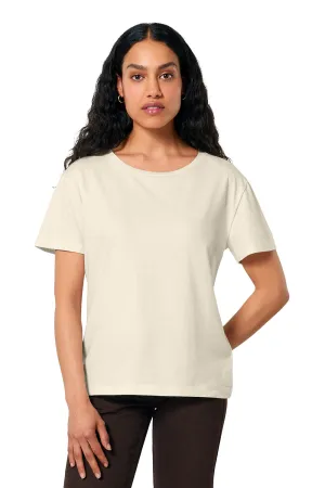 Stanley/Stella Womens Serena Short Sleeve Scoop Neck T-Shirt - Natural Raw Clothing Stanley-Stella