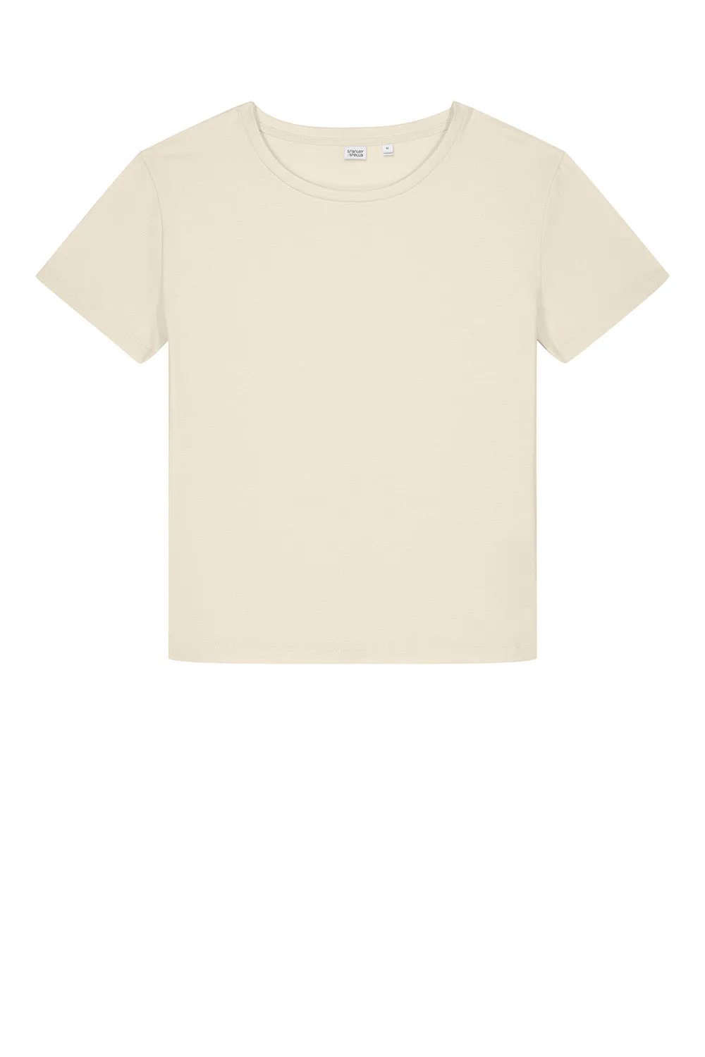 Stanley/Stella Womens Serena Short Sleeve Scoop Neck T-Shirt - Natural Raw Clothing Stanley-Stella