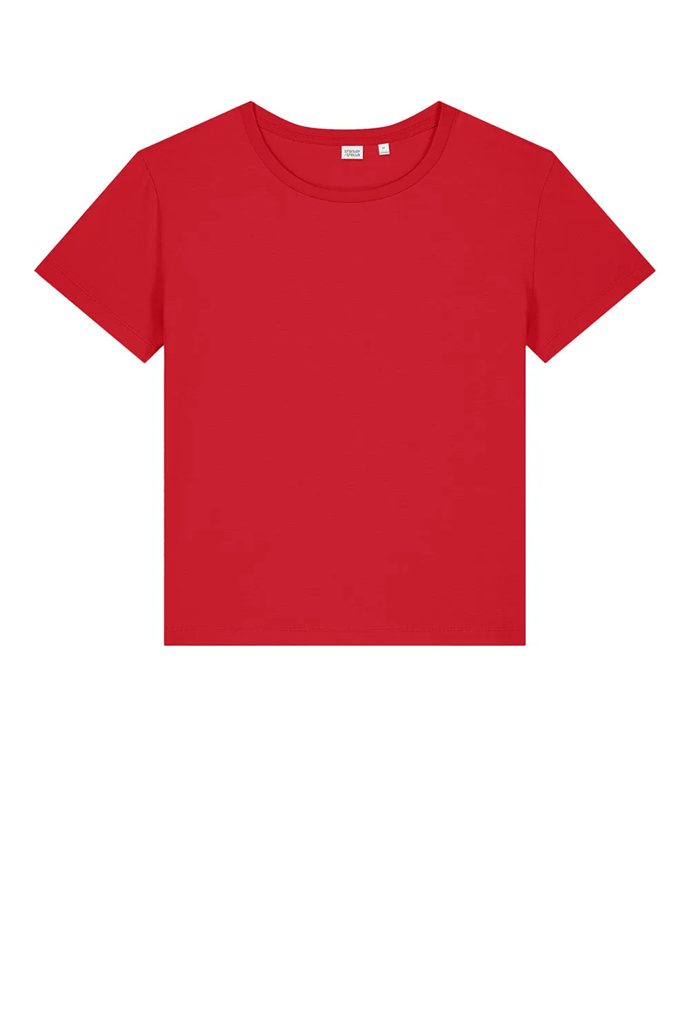 Stanley/Stella Womens Serena Short Sleeve Scoop Neck T-Shirt - Red Clothing Stanley-Stella