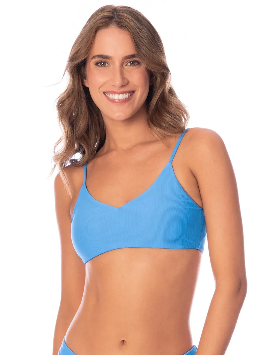 Stone Blue Praia Classic Bralette Bikini Top