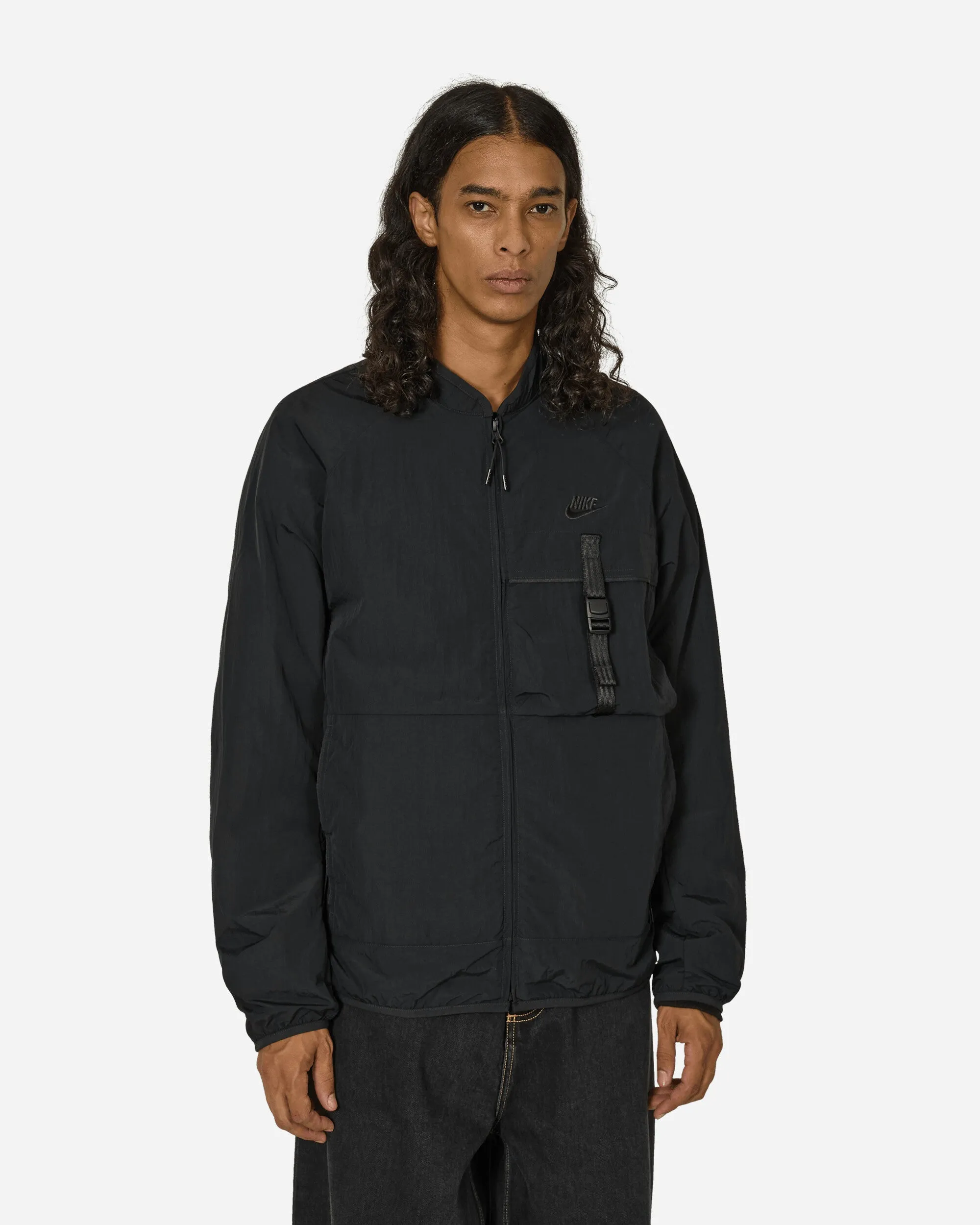 Tech Woven Jacket Black