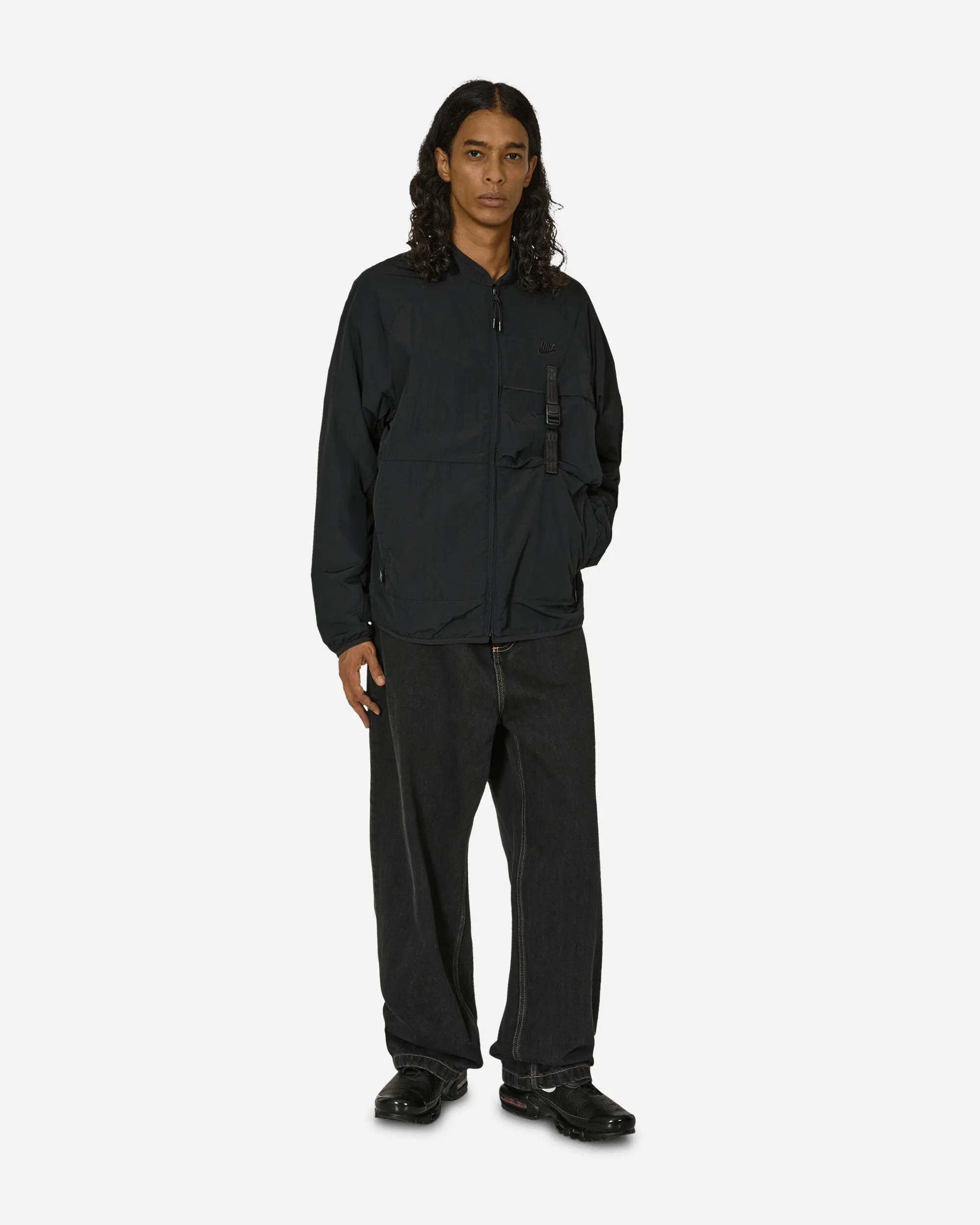 Tech Woven Jacket Black