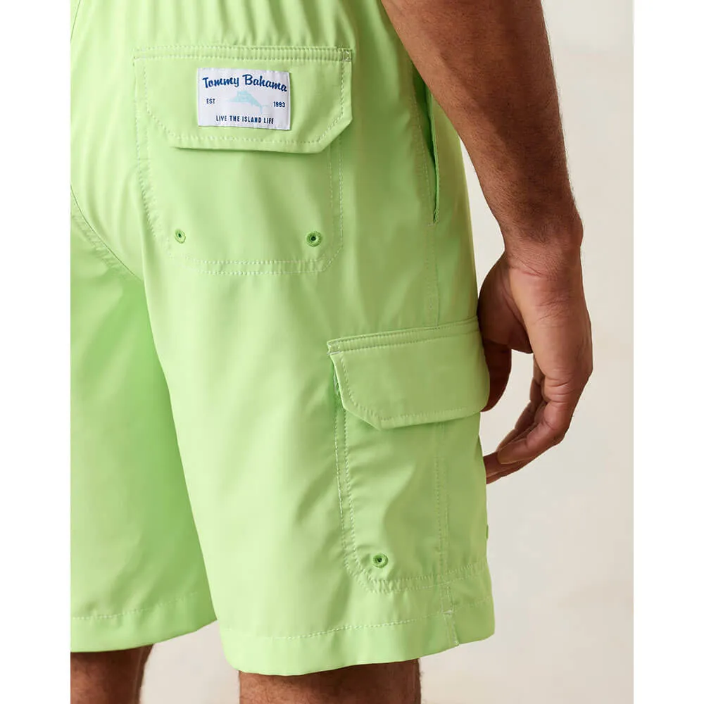 Tommy Bahama 9-Inch Baja Cove Boardshorts - Glowing Green Mens Tommy Bahama