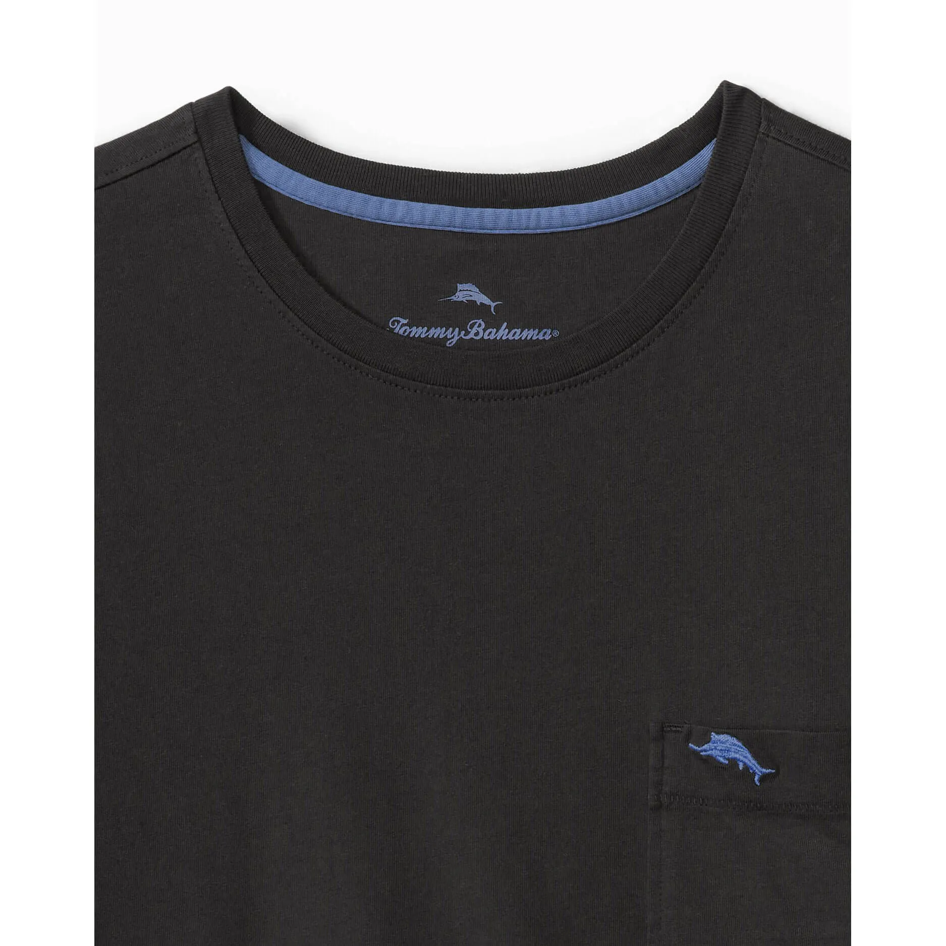 Tommy Bahama Big & Tall New Bali Skyline T-Shirt - Black Mens Tommy Bahama