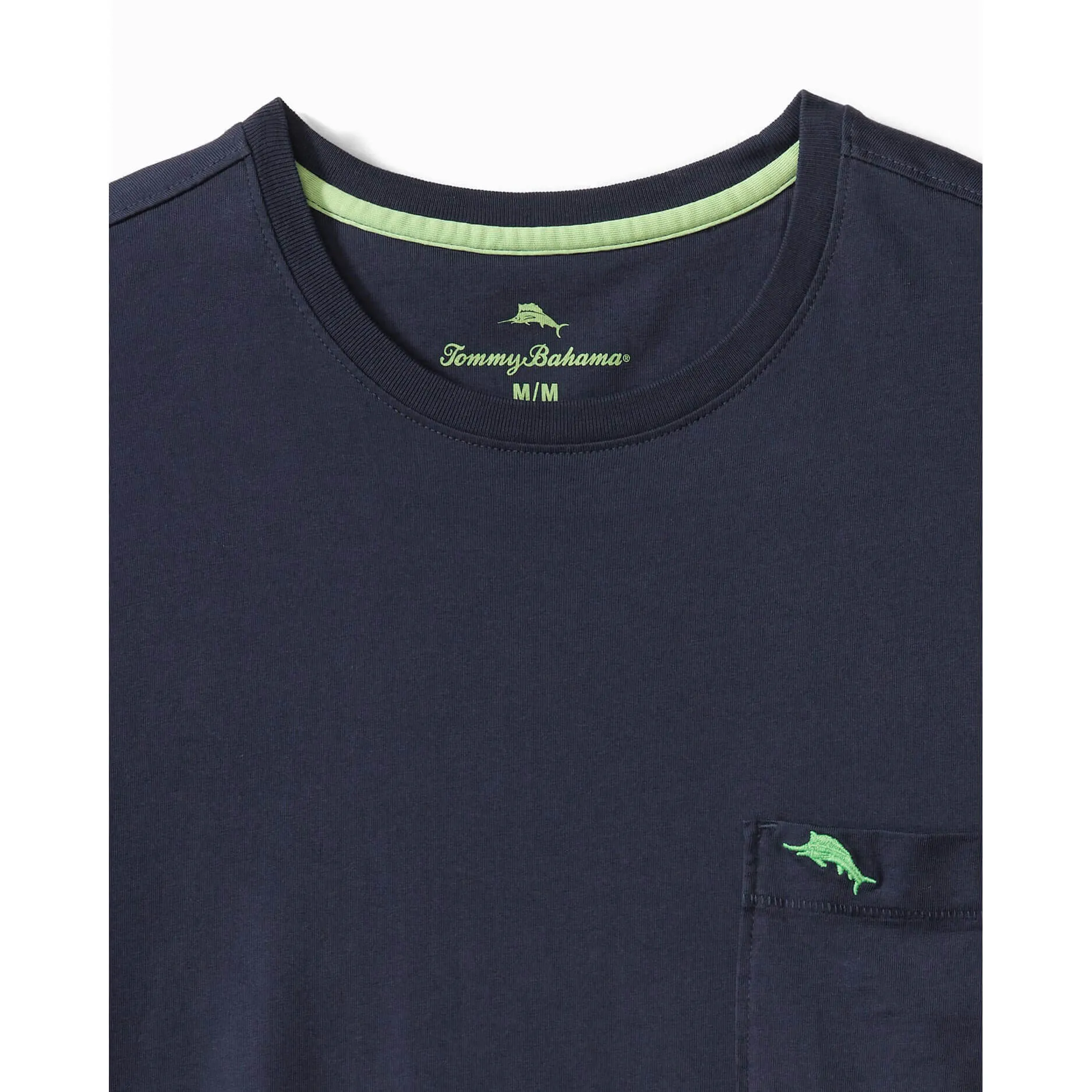 Tommy Bahama Big & Tall New Bali Skyline T-Shirt - Blue Note Mens Tommy Bahama