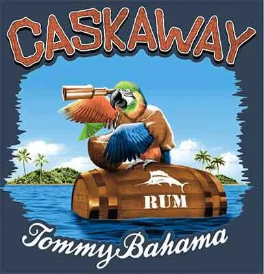 Tommy Bahama Caskaway T-Shirt - Navy Mens Tommy Bahama