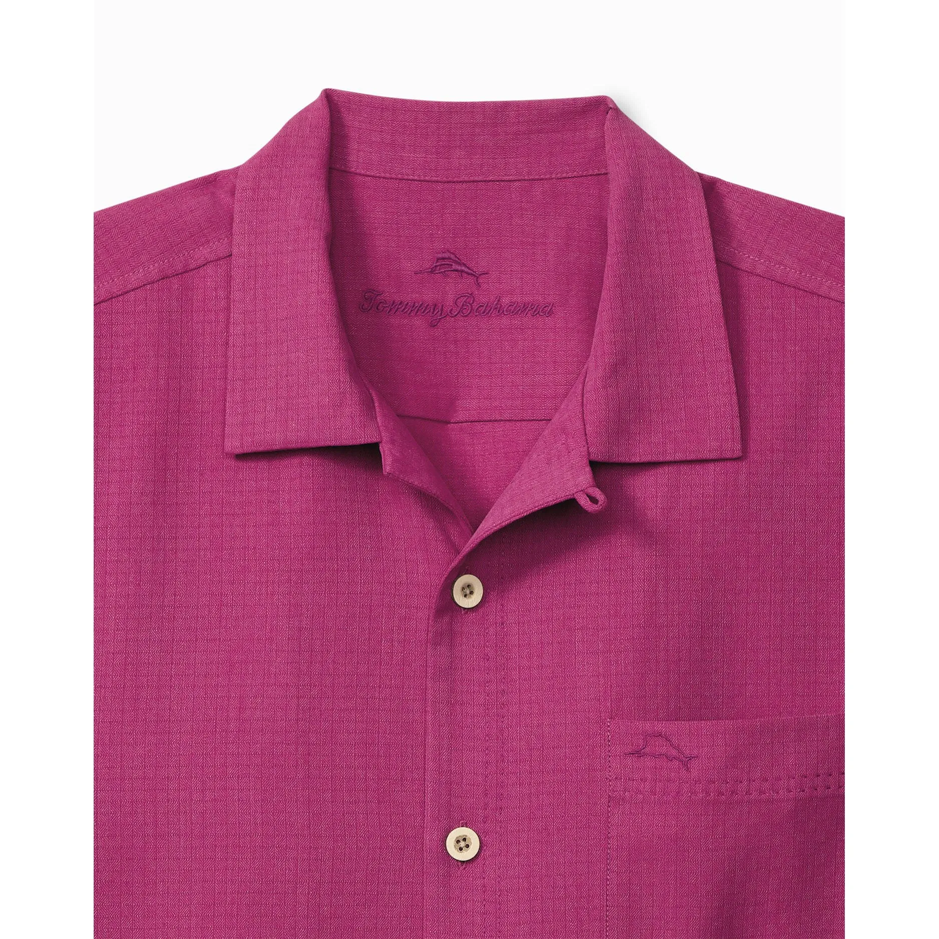 Tommy Bahama Coastal Breeze Check Camp Shirt - Festival Mens Tommy Bahama