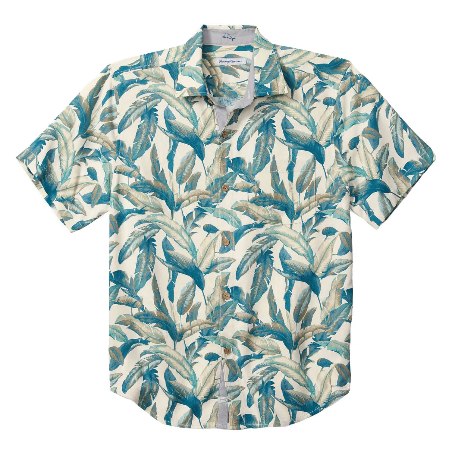 Tommy Bahama Frond Valley Camp Shirt - Sandstone Tommy Bahama Clothing