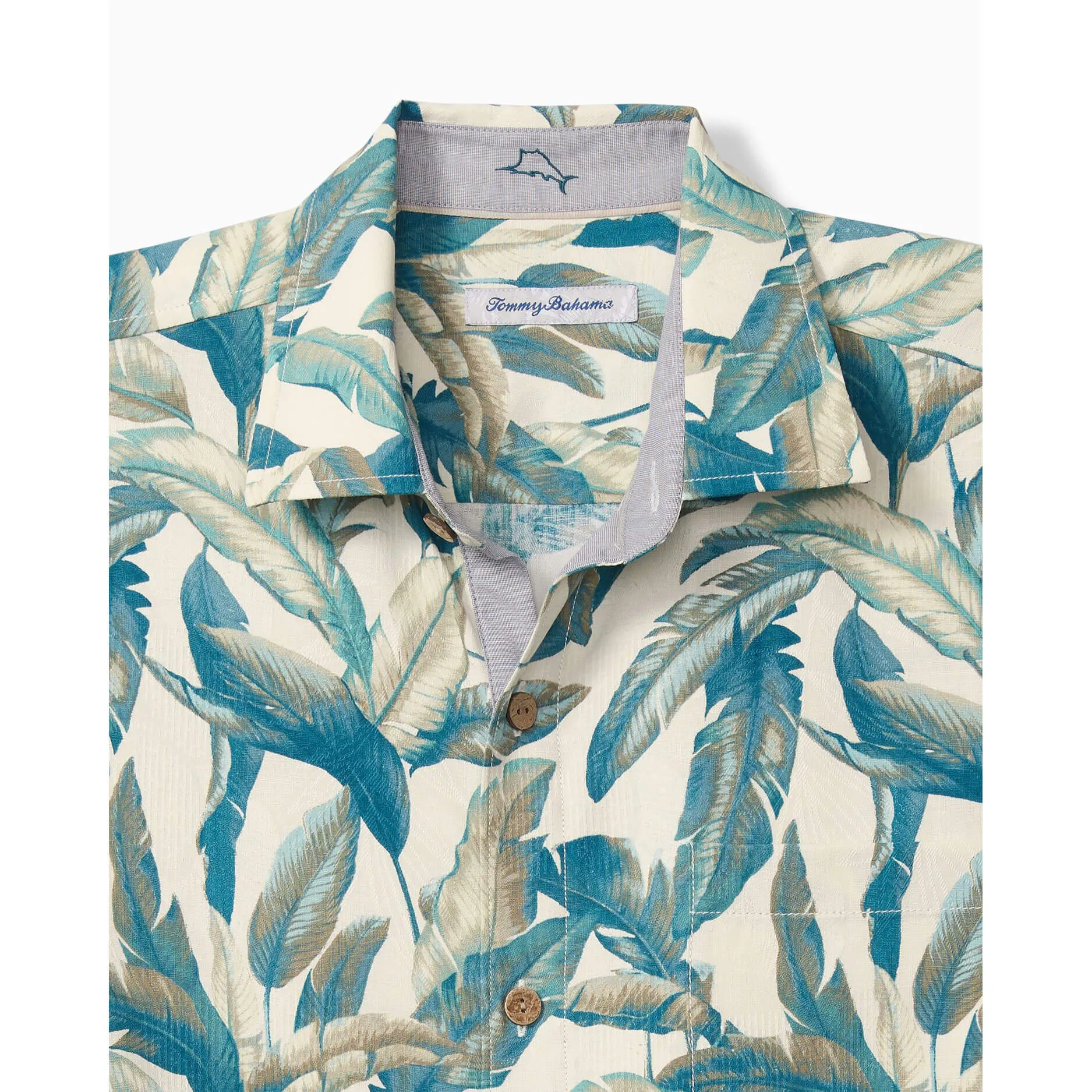 Tommy Bahama Frond Valley Camp Shirt - Sandstone Tommy Bahama Clothing
