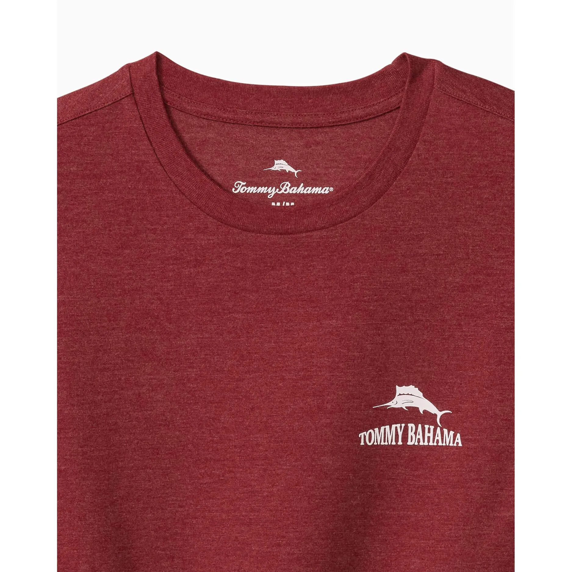 Tommy Bahama Hoppy Brew Year T-Shirt - Ruby Wine Heather Mens Tommy Bahama