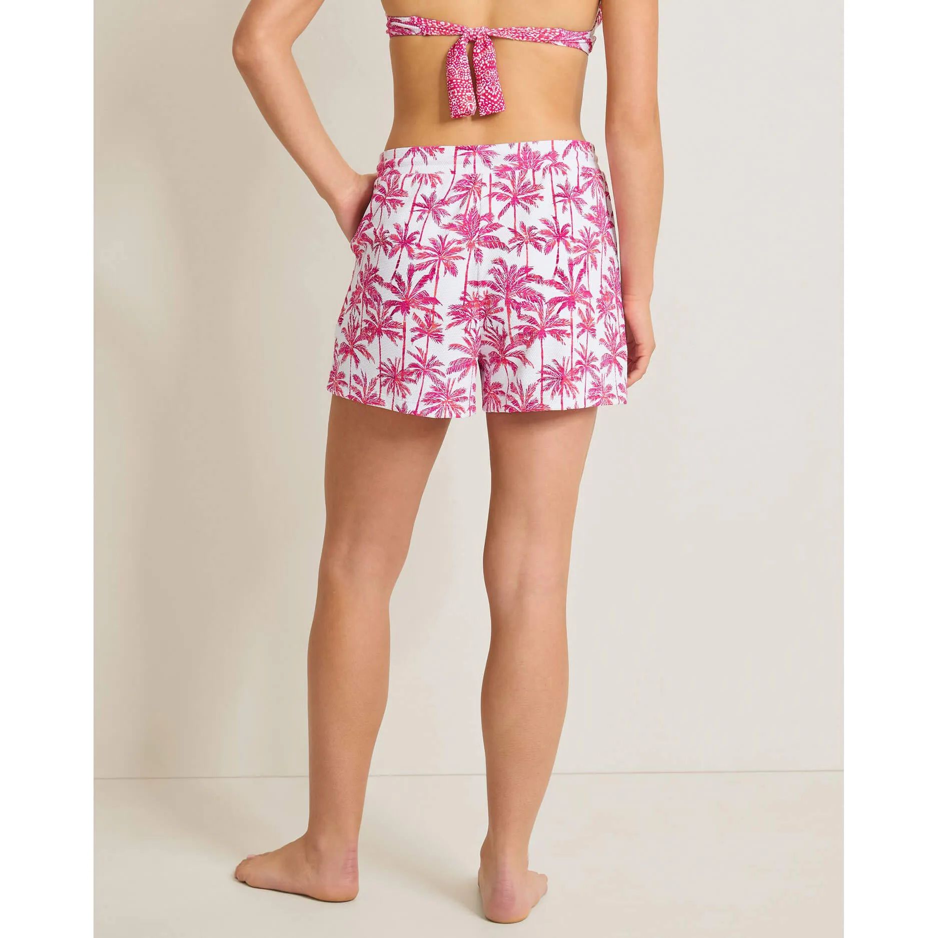 Tommy Bahama Island Cays Point Short Cover Up - Pink Maui Tommy Bahama Clothing