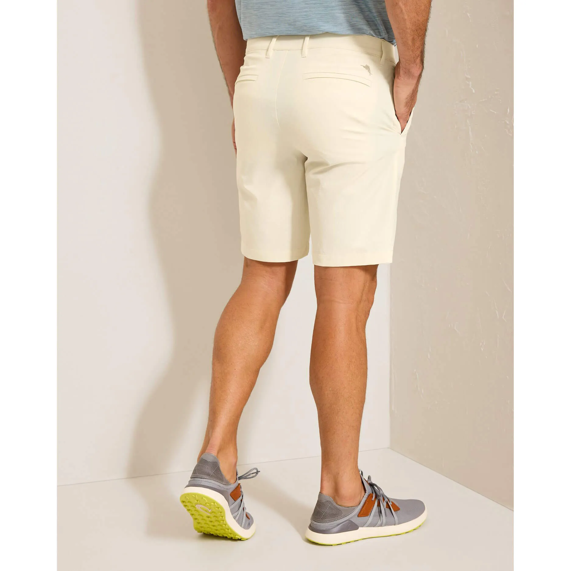 Tommy Bahama IslandZone 9-Inch Chip Shot Shorts - Bleached Sand Mens Tommy Bahama