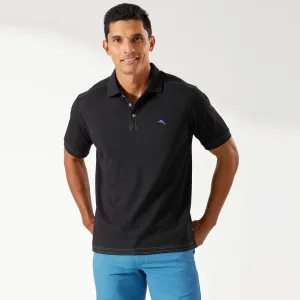 Tommy Bahama IslandZone Emfielder 2.0 Polo Shirt - Black Mens Tommy Bahama