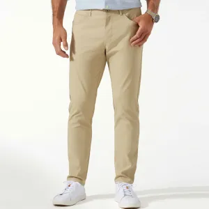 Tommy Bahama Islandzone Performance 5 Pocket Pants - Stone Khaki* Mens Tommy Bahama