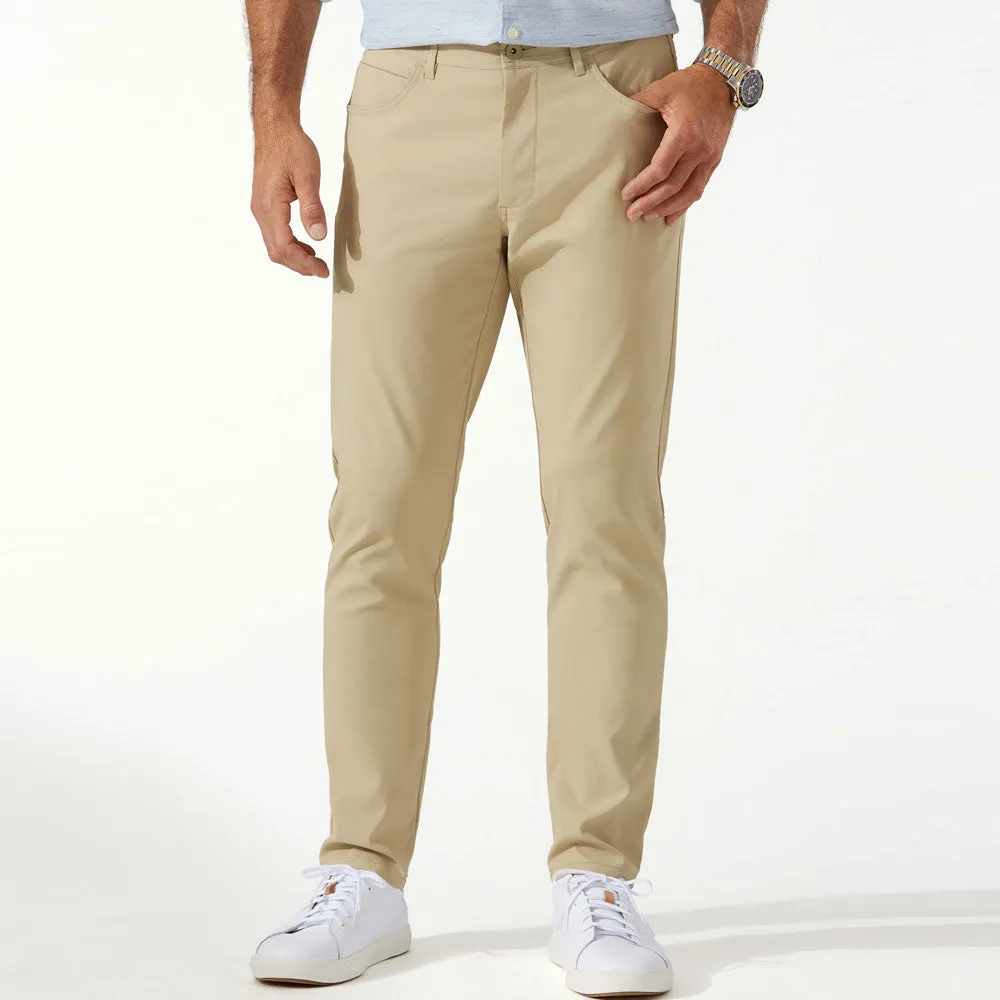 Tommy Bahama Islandzone Performance 5 Pocket Pants - Stone Khaki* Mens Tommy Bahama