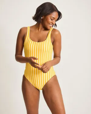 Tommy Bahama Isola Vita Reversible Tank One Piece Swimsuit - Daffodil Daze Tommy Bahama Clothing