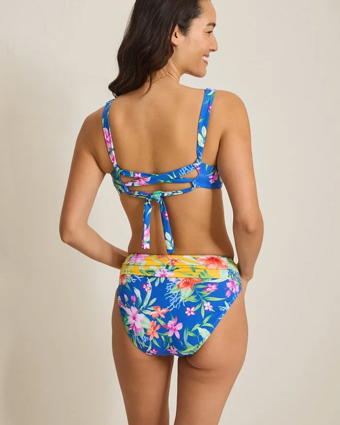 Tommy Bahama Isola Vita Twist Front  Top - Palace Blue * Tommy Bahama Clothing