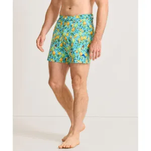Tommy Bahama Men's 6-Inch Amalfi Coast Island Brews Swim Trunks - Air Blue Mens Tommy Bahama