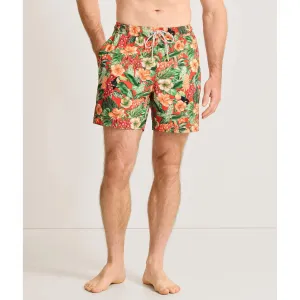 Tommy Bahama Men's 6-Inch Naples Toucan Paradise Swim Trunks - Mango Tango Mens Tommy Bahama