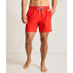 Tommy Bahama Men's 6-Inch Naples Valley Swim Trunks - Red Tulip Mens Tommy Bahama