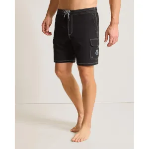 Tommy Bahama Men's 8-Inch Baja Bay Swim Trunks - Black Mens Tommy Bahama