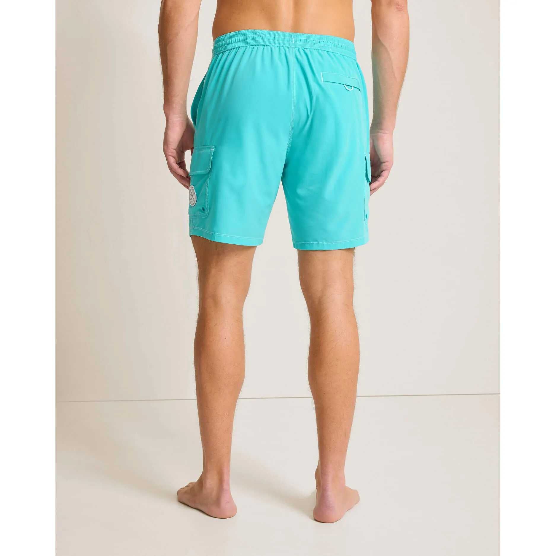 Tommy Bahama Men's 8-Inch Baja Bay Swim Trunks - Blue Curacao Mens Tommy Bahama