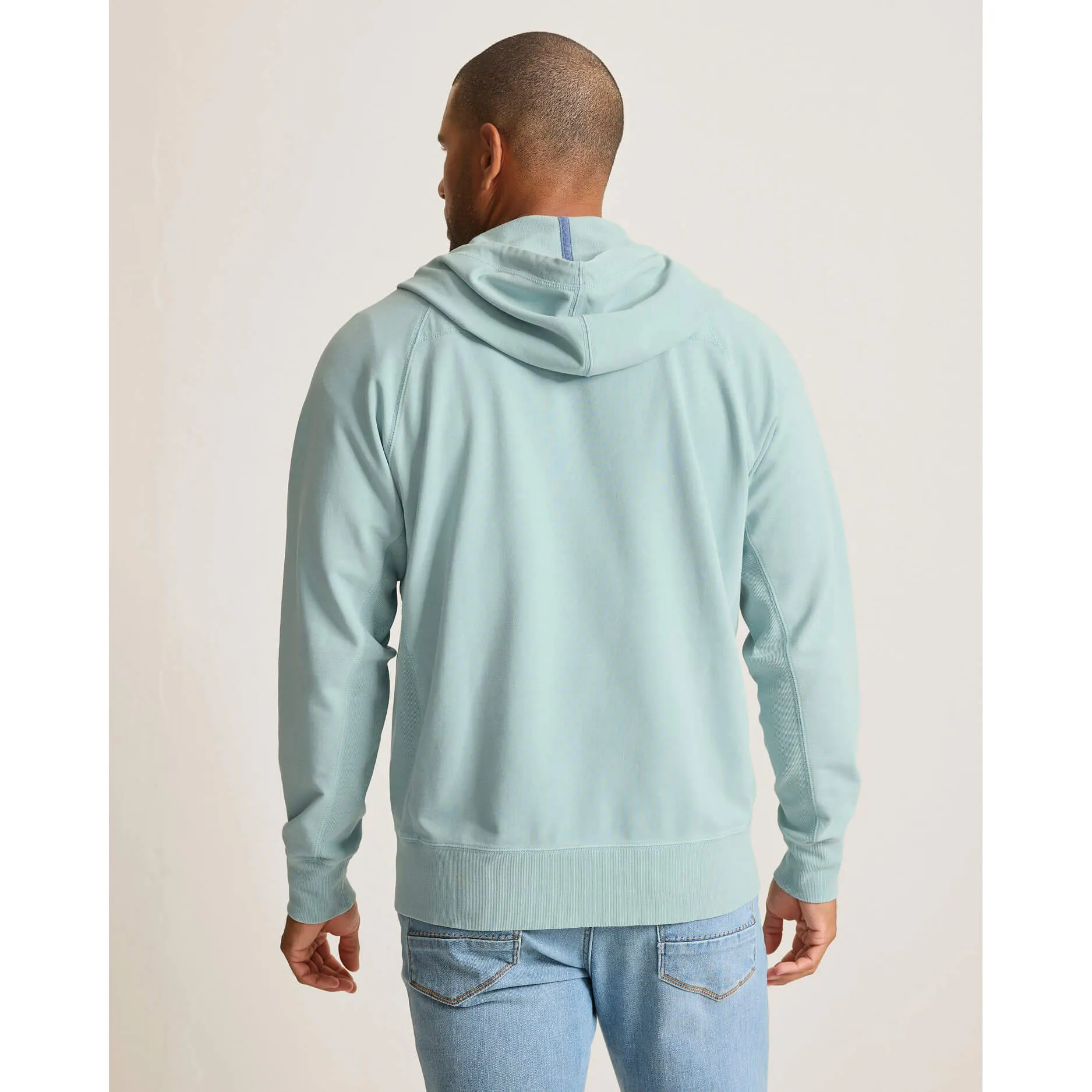 Tommy Bahama Men's Ben And Terry Full Zip Jacket - Sterling Blue Mens Tommy Bahama