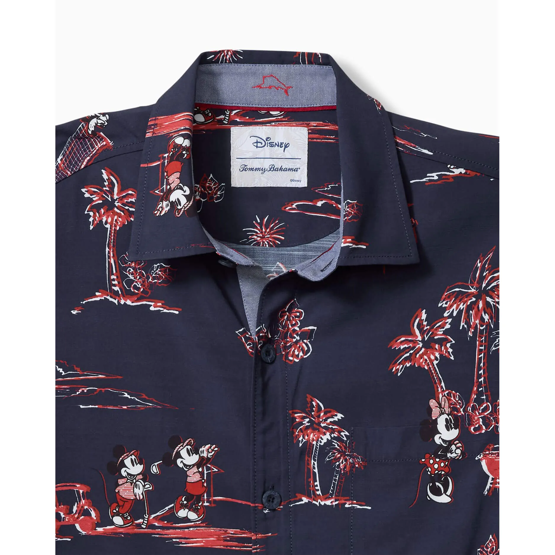 Tommy Bahama Men's Disney Barbeque Blastoff Camp Shirt - Kingdom Blue Tommy Bahama Clothing