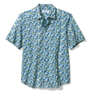 Tommy Bahama Men's IslandZone Bahama Coast Chico Palms Camp Shirt - Blue Monday Mens Tommy Bahama