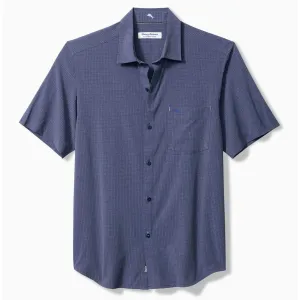 Tommy Bahama Men's IslandZone Bahama Coast Venice Vines Camp Shirt - Dark Bluestone Tommy Bahama Clothing