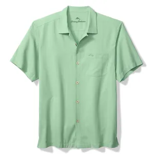 Tommy Bahama Men's IslandZone Coastal Breeze Check Camp Shirt - Zephyr Green Tommy Bahama Clothing