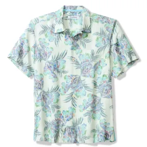 Tommy Bahama Men's IslandZone Mirante Mirage Camp Shirt - Vanilla Ice Tommy Bahama Clothing