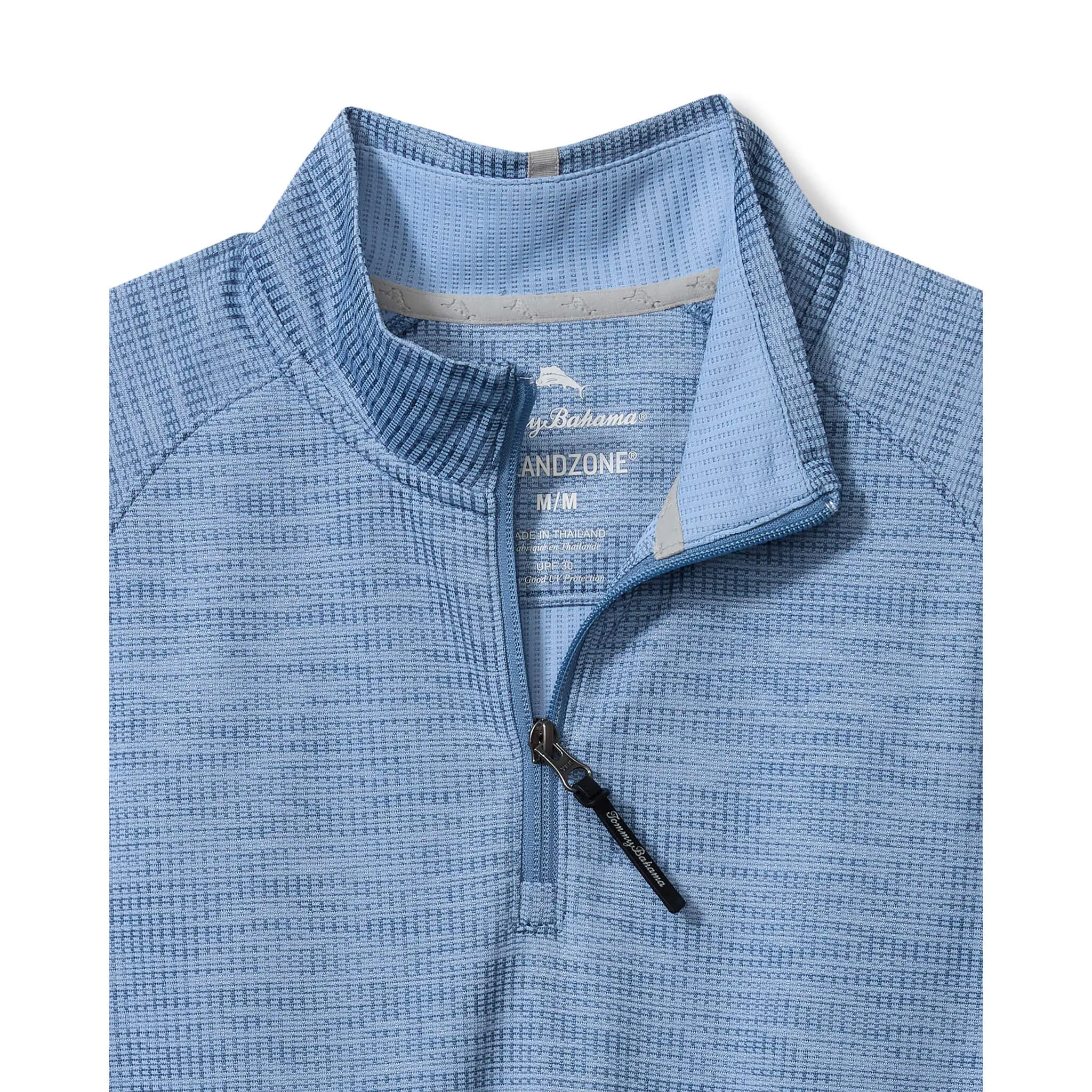 Tommy Bahama Men's IslandZone Palm Pro Half Zip Pullover Sweater - Oslo Mens Tommy Bahama