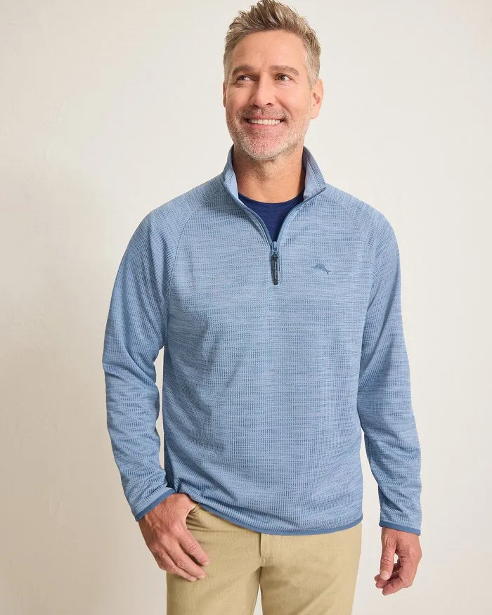 Tommy Bahama Men's IslandZone Palm Pro Half Zip Pullover Sweater - Oslo Mens Tommy Bahama