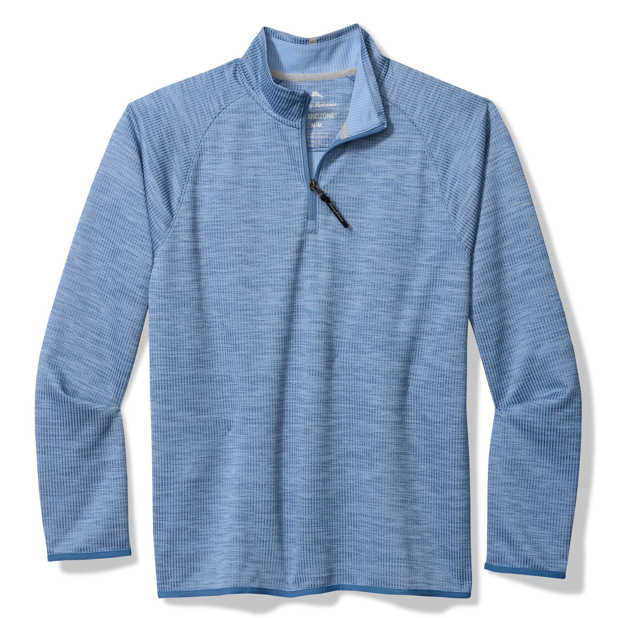 Tommy Bahama Men's IslandZone Palm Pro Half Zip Pullover Sweater - Oslo Mens Tommy Bahama